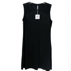 NWT Nora Cora Black Tee Shirt Dress